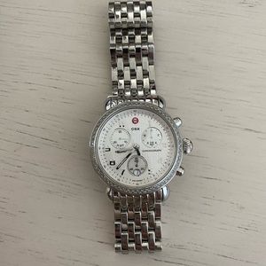 Michele diamond watch